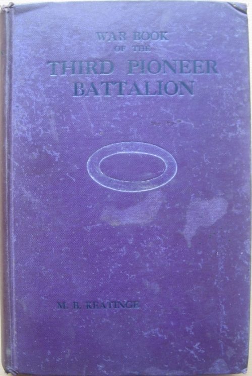 War Book of the Third Pioneer Battalion (1st Edition)