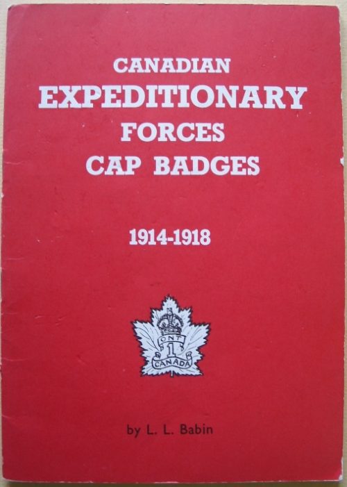 Canadian Expeditionary Forces Cap Badges 1914-18