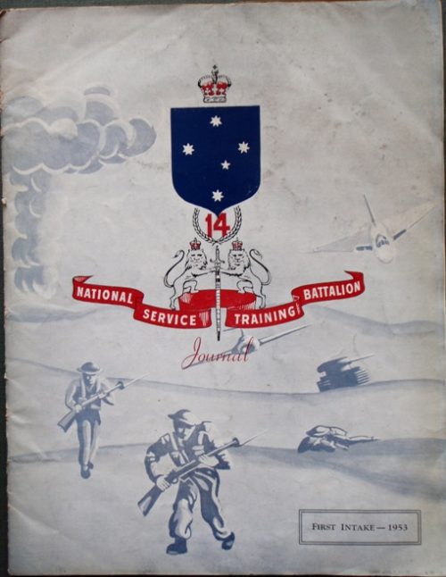 14th National Service Training Battalion Journal First Intake 1953