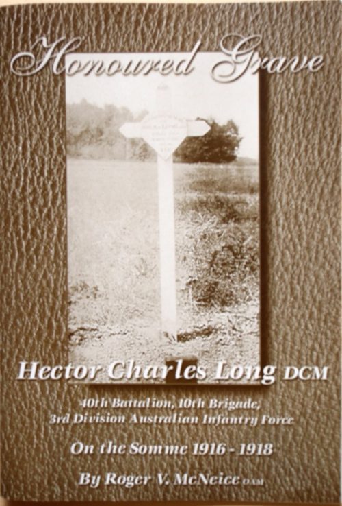 Honoured Grave - Hector Charles Long DCM (40th Battalion)