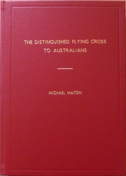 The Distinguished Flying Cross to Australians